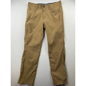 Pantalone tecnico Orvis Performance uomo 34x32 kaki idrorepellente elasticizzato Gorpcore - Foto 1 di 11