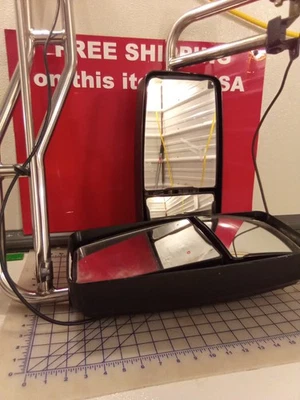 Espejos retrovisores Bluebird Vision para conductor/pasajero de autobús escolar, acero inoxidable bueno... Foto 1 de 4