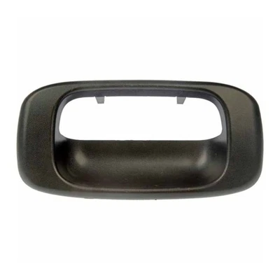 For GMC Sierra 1500 HD 2001 2002 2003 Tailgate Handle Bezel | Plastic | Black Foto 1 de 4