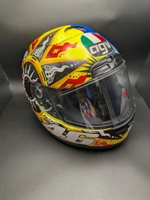 Casco de moto AGV X-vent Valentino Rossi 2002 Honda Repsol Motogp réplica - Imagen 1 de 4