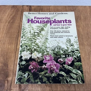 Better Homes and Gardens Favorite Houseplants and how to grow them 1976 vintage - Picture 1 of 6
