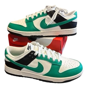 Nike Dunk Low Celtics Sail Stadium Verde Negro Raro IB4363-133 9,5m/11w - Imagen 1 de 5