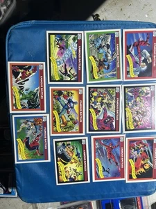 Marvel Famous Battles Cards 1990 ( 11 ) Lot - Picture 1 of 6