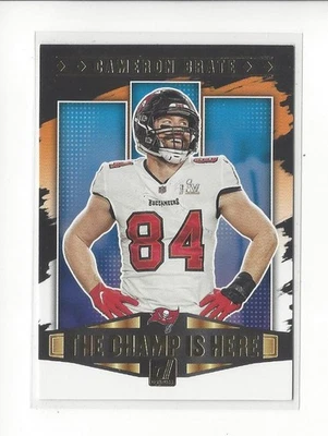 2021 Donruss Champ is Here #7 Cameron Brate Buccaneers   - Image 1 of 2