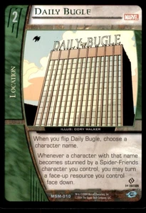 U.D. 2004 VS System Web of Spider-Man 1ª Edición Daily Bugle #MSM-010 - Imagen 1 de 2