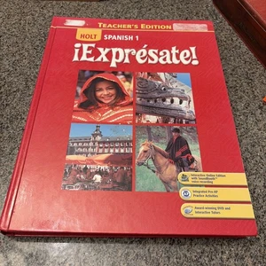 EXPRESATE!, SPANISH 1 (TEACHER'S EDITION) By Humbach - Hardcover Mint Condition - Picture 1 of 7