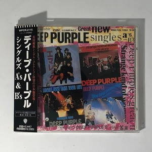 Deep Purple – Singles A's & B 20 Tracks Japan CD WPCR-2115 w/ Obi - Imagen 1 de 8