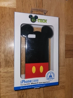 CLASSIC MICKEY MOUSE DISNEY PARKS IPHONE 5 CASE BRAND NEW D TECH~RARE FIND~ - Image 1 of 3
