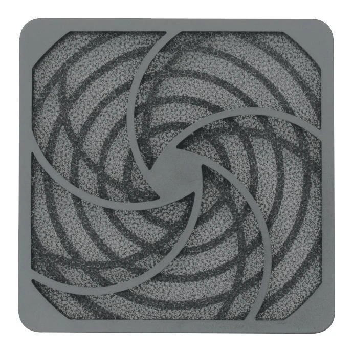 Plastic 92mm Fan Filter Assembly, 45 PPI, PU Foam - MC32710 - Image 1 of 1