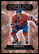 2022-23 UD Series 2 Dazzlers Pink #DZ-84 Kaiden Guhle - Montreal Canadiens