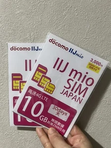 Japon CARTE SIM de données de voyage Internet illimité pendant 30 jours - Photo 1 sur 2
