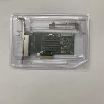 New Intel I340-T4 E1G44HT E1G44HTBLK NIC Gigabit Ethernet Server Adapter-PCI-E - Bild 1 von 4