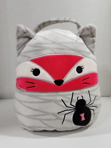 Fifi The Mummy Fox Squishmallows Plush Halloween Trick or Treat Bag Pail - Picture 1 of 5