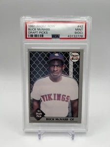 1991 Front Row Buck McNabb Draft Picks PSA 9 - Picture 1 of 2