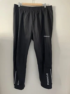 Pinnacle Men's Waterproof Cycling Over Trousers - Black Size XL - New - Picture 1 of 10