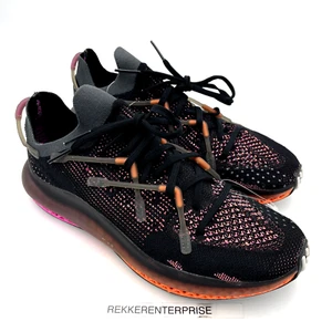 Scarpe da corsa NUOVE da uomo: 9 Wmns: 11 Adidas 4D Fusio nere arancioni rosa FZ2414 - Foto 1 di 12