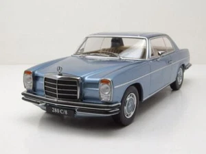 Mercedes 280 C /8 Strichacht Coupé W114 1969 Azul Claro Metálico 1:18 KK Escala - Imagen 1 de 9