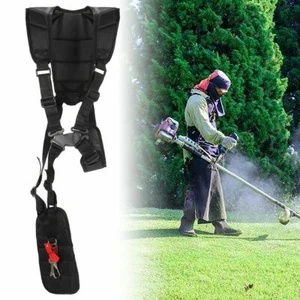 Brush Cutter& Trimmer Double Shoulder Strimmer Padded Belt Harness Strap USA - Picture 1 of 11