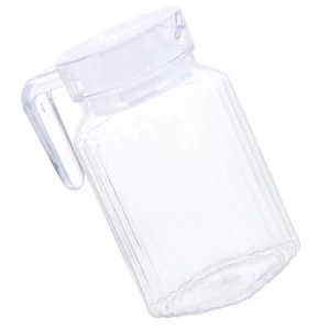 Cold Water Bottle Pitcher with Lid Beverage Juice Containers Kettle - Picture 1 of 12