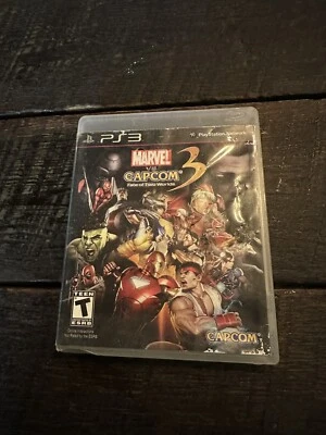 Marvel vs Capcom 3 Fate of Two Worlds Sony PlayStation 3 PS3 Complete CIB TESTED - Image 1 of 3