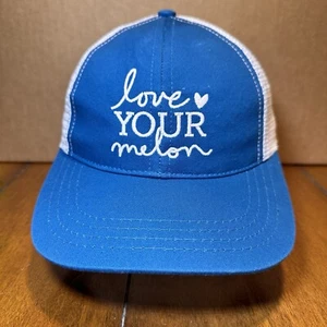 Love Your Melon Baseball Cap Mütze Snapback Mesh Bach weiß blau Made in USA - Bild 1 von 8