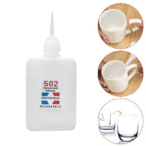 1-5x Super 502 Glue Cyanoacrylate Instant Adhesive Fast Repair Quick-drying 40ML - Picture 1 of 14