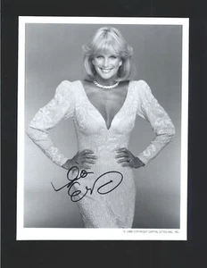 Linda Evans - autógrafo firmado 7x9 fotograma de TV - dinastía - Imagen 1 de 1