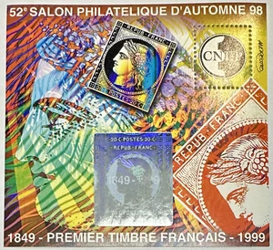 BLOC CNEP N°28 - Salon Philatélique d'Automne Paris 1998 - 20 c. Céres - Picture 1 of 1