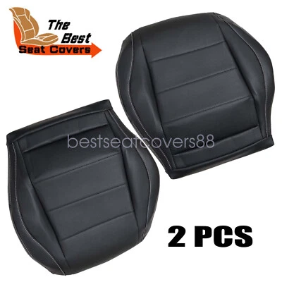 Cubierta de asiento inferior delantera negra para Mercedes-Benz GLE350 GLE450 2020-2024 Foto 1 de 4