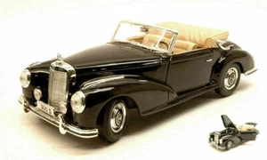 MAISTO 1:18 AUTO DIE CAST MERCEDES BENZ 300S 1955 NERO - Foto 1 di 1