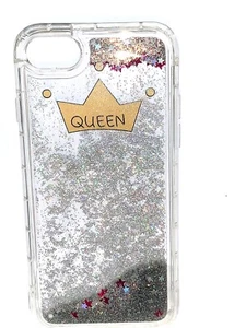 Funda protectora líquida con brillo móvil para teléfono iPhone 7/8/SE - Imagen 1 de 6