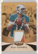 2013 Certified Materials Mirror Gold Patch 13/49 Ryan Tannehill #82
