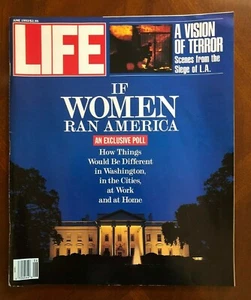 LIFE Magazine ~ JUNE 1992 ~ If Women Ran America - Bild 1 von 3