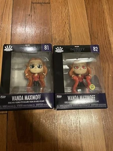 Funko Minis Infinity Saga Wanda Maximoff 81 & 82 GITD Five Below Lot Of 2 - Picture 1 of 7