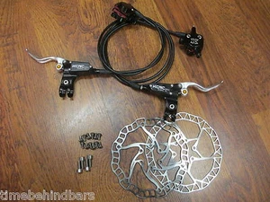 KCNC HYDRAULIC BRAKE LEVER CALIPER AND  MM RAZOR 6 BOLT DISC ROTOR - Picture 1 of 7