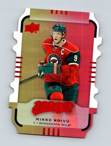 2015-16 Upper Deck MVP Colors and Contours #82 Mikko Koivu Gold Level 1