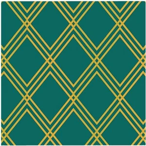 Green Diamond Lattice Geometry Peel&Stick Self-Adhesive Removable  Wallpaper  - Picture 1 of 12