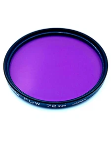 Kenko 72mm  filter FL-W purple [Near Mint] From Japan - Picture 1 of 4