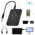 2 in 1 Bluetooth 5.0 Transmitter Receiver USB Wireless Audio Adapter Car