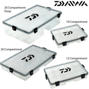 Daiwa Lure Box Bitz Storage Compact Secure Clip Lock Terminal Tackle Organiser - Picture 1 of 17
