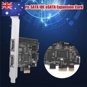 PCI-E PCIe to 2 Ports SATA IDE eSATA Expansion RAID Controller Cards JMB363 - Picture 1 of 8