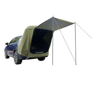 Car Rear Extension Tent Mesh & Sunscreen Cloth Portable & Versatile - Picture 1 of 6
