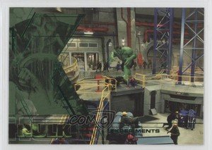 2003 Upper Deck Entertainment Marvel Hulk Film and Comic Cards Experiments 2a1