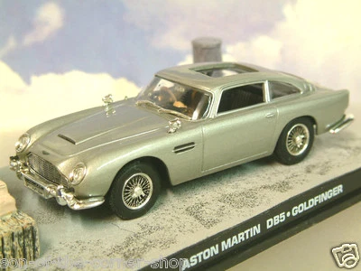 JAMES BOND 007 ASTON MARTIN DB5 IN SILVER GOLDFINGER FACTORY CHASE 1/43 DIECAST - Image 1 of 3