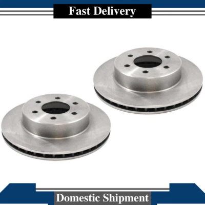 2x rotores de freno de disco delanteros DuraGo para Dodge Dakota 1991-1996 Foto 1 de 2