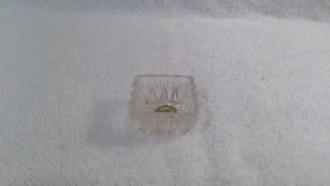 Princess House Salt Cellar, Trinket Box, 24% Lead Crystal, W. Germany, Pre-Owned - Picture 1 of 4