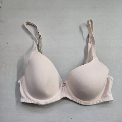 Ambrielle Women Bra 34B Beige Lightly Lined Full Coverage T Shirt Convertible - Image 1 of 4