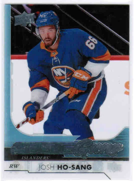 17/18 UD SERIES 1 JOSH HO-SANG #205 YOUNG GUNS RC CLEAR CUT NEW YORK ISLANDERS - Image 1 of 1
