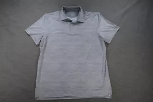 Southern Tide Golf Polo Shirt Mens Extra Large Gray Grey Striped Stretch Logo - Picture 1 of 8