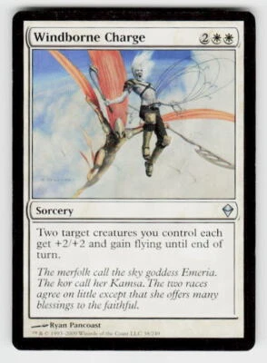 Zendikar #38 Windborne Charge - Image 1 of 2